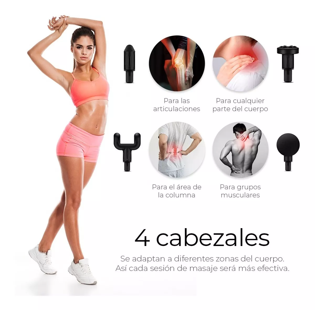 Miniatura 4 de Pistola De Masaje Muscular